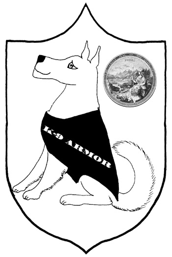 K-9 Armor logo. Click to open large image