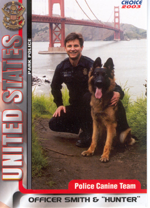Officer Smith and Hunter
