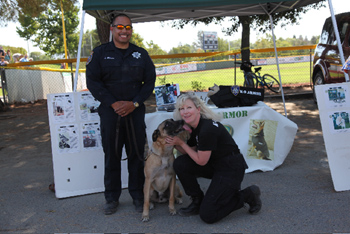 Click to open slideshow K-9 Armor at Petaluma PD K9 Trials
