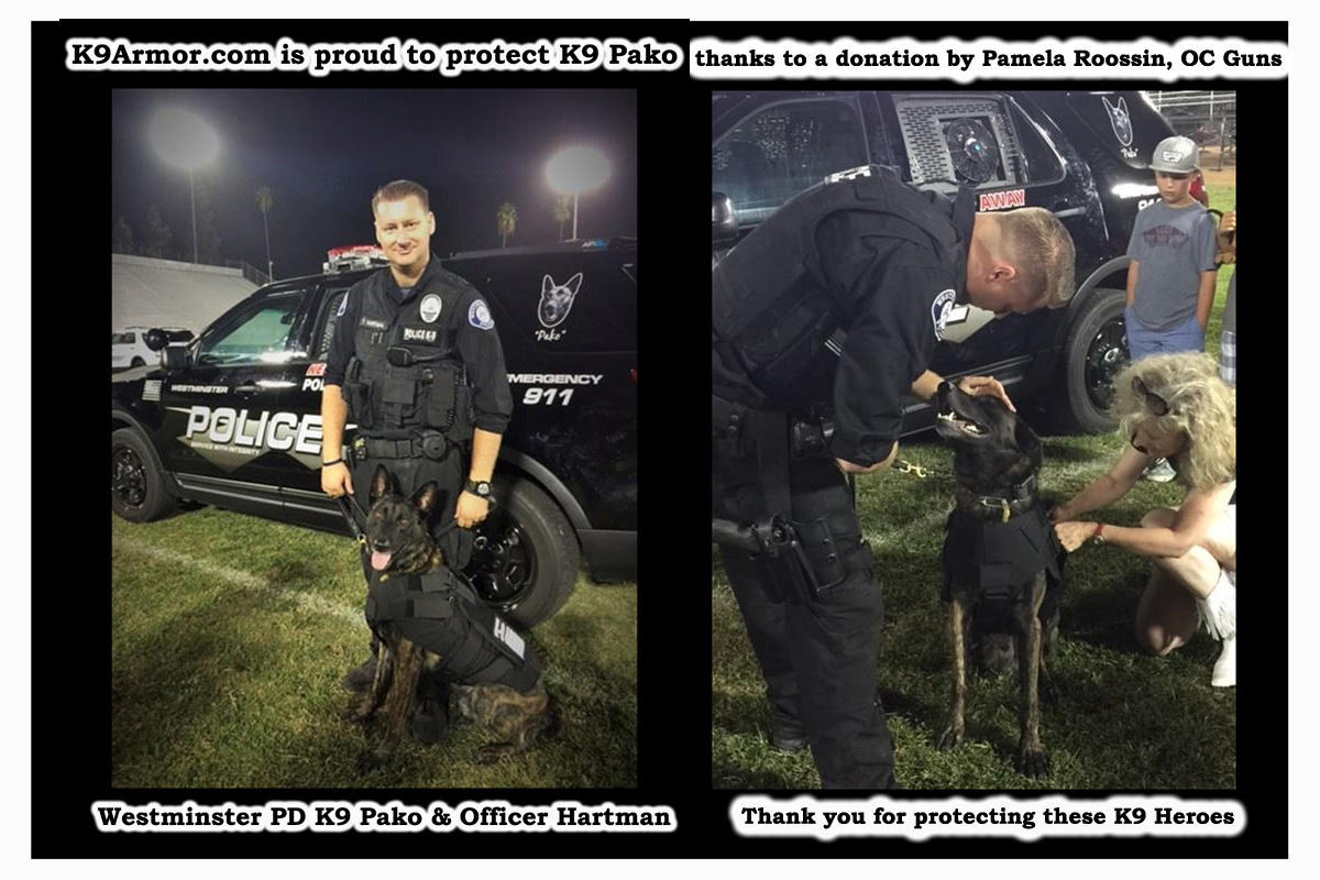 Westminster PD K9 Pako and Officer Hartman