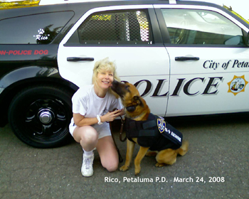 Open big picture of Rico, Petaluma PD