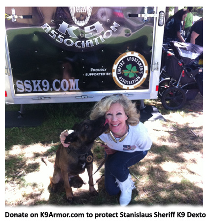 Stanislaus Sheriff K9 Dexto.