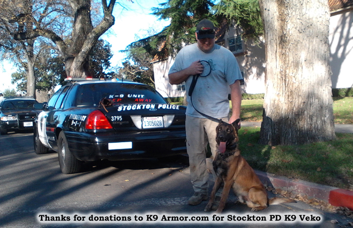 Stockton PD K9 Veko